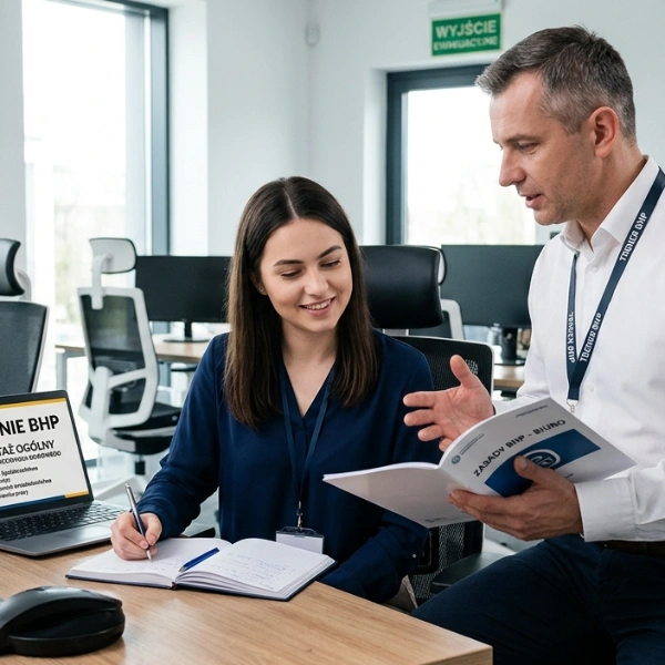 Szkolenie wstępne bhp dla pracowników administracyjno - biurowych z pracą zdalną/hybrydową